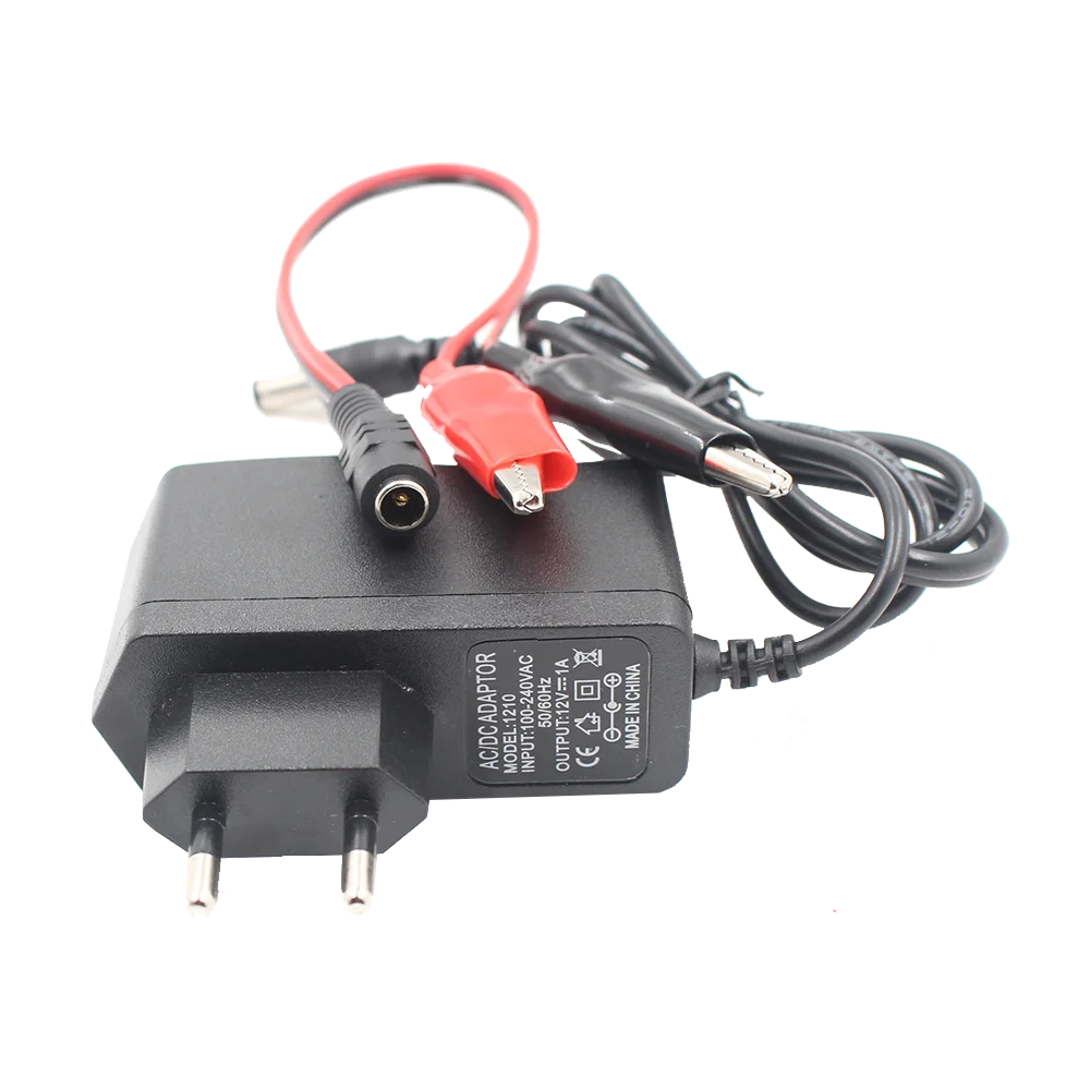 12 В 1000 мА свинцово-Кислотное зарядное устройство для сухого аккумулятора