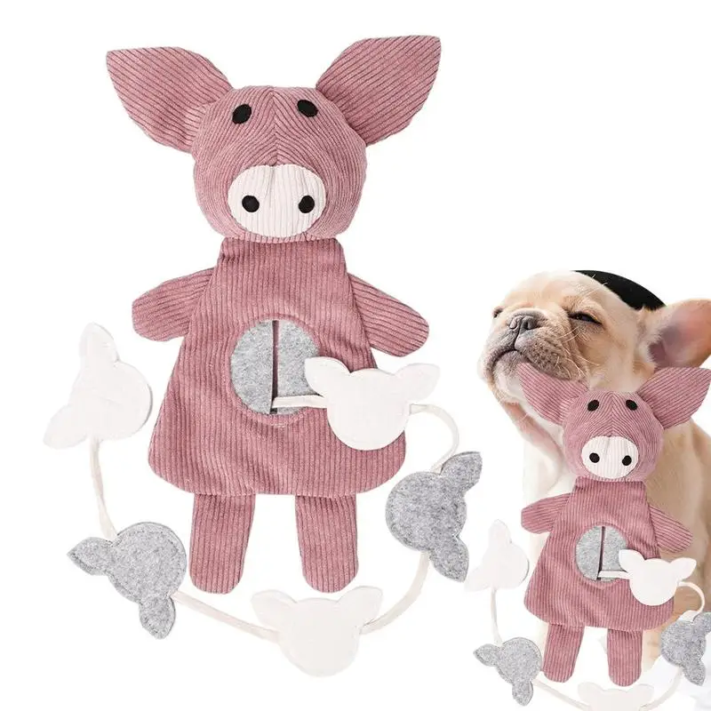 

Dog Toys Squeaky Sniff Mat For Dogs Interactive Pet Toys For Boredom And Stimulating Dog Chew Toys
