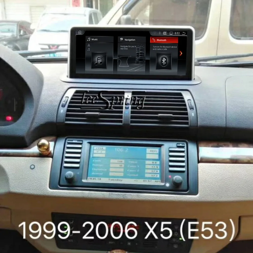 Android 11 автомобильный аудиоплеер Vdieo для BMW X5 E53 (1999-2006) Автомобильный оригинальный