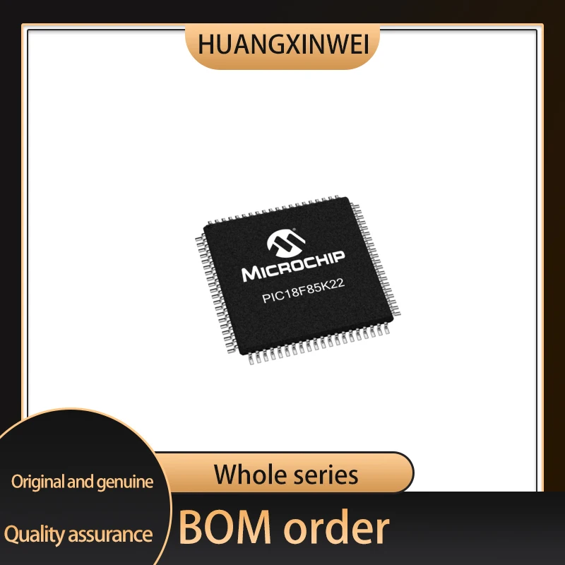 

PIC18F85K22-I/PT Package QFP-80 microcontroller PIC18F85K22 Original genuine Welcome to contact us for the price