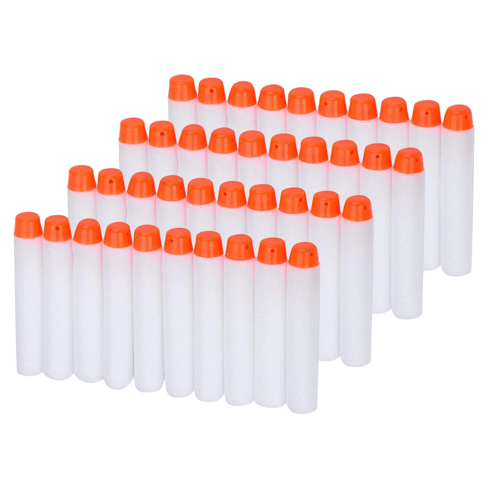 

Fluorescent Kids Guns Bullets 40 PCS Compatible Darts Refill Pack Bullets For Elite Series Blasters Toy Guns Reusable Luminous