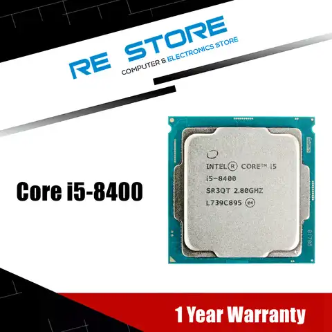 Б/у процессор Intel Core i5-8400 i5 8400 2,8 ГГц шестиядерный шестипоточный процессор 9M 65 Вт LGA 1151