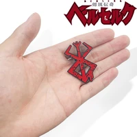 anime berserk logo brooch pin beruseruku guts behelit metal badge pin brooch for women men cosplay prop jewelry gift
