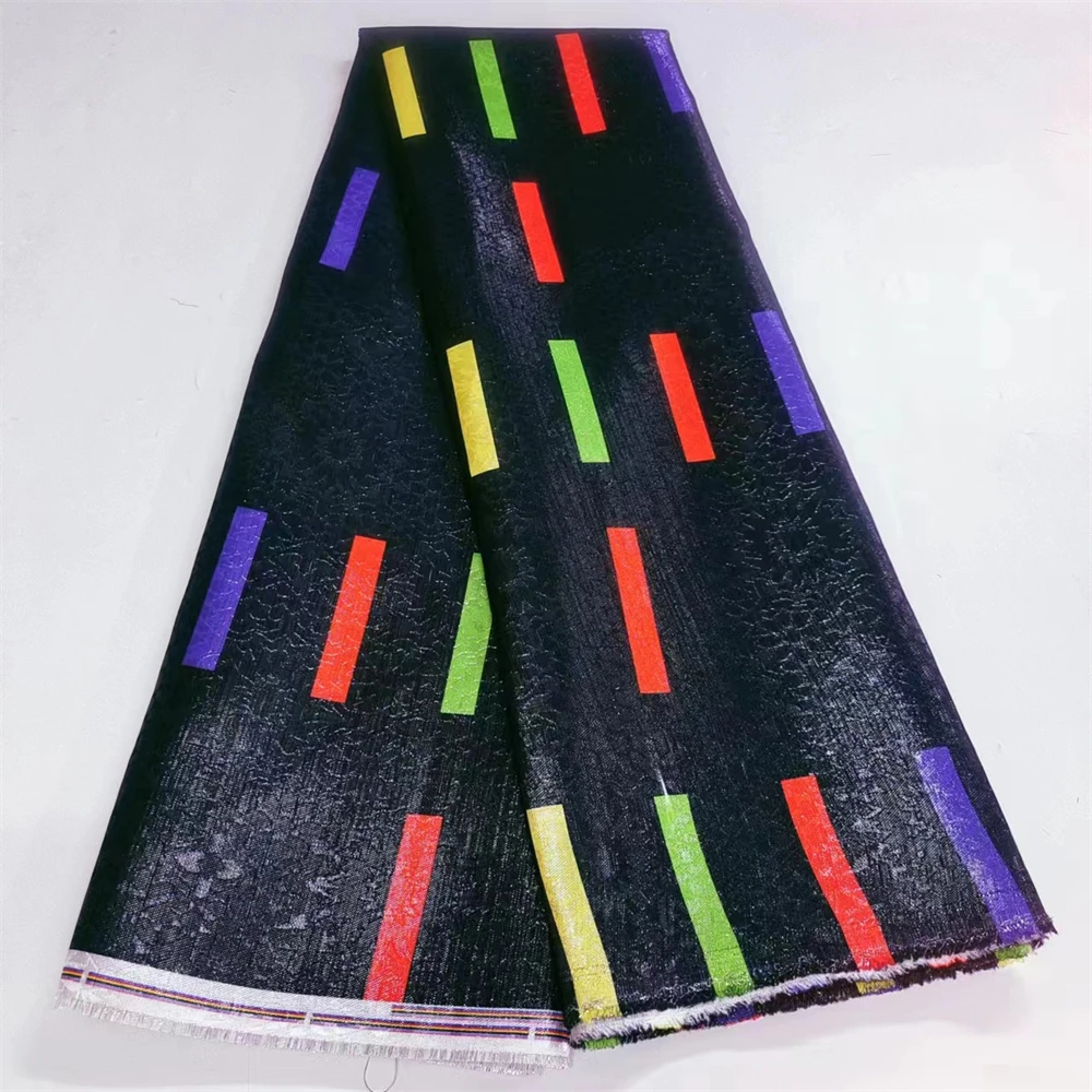 Африканские Восковые принты парчовые ткани нигерийская жаккардовая парчовая