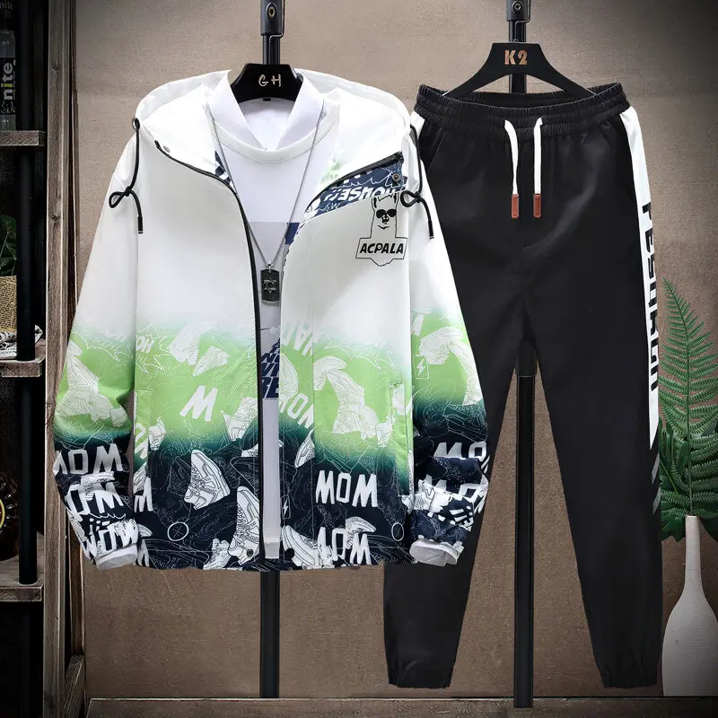 

2022Spring New Men's Anorak Jacket Casual Sports SuitXZ313B-1TZ206-P95