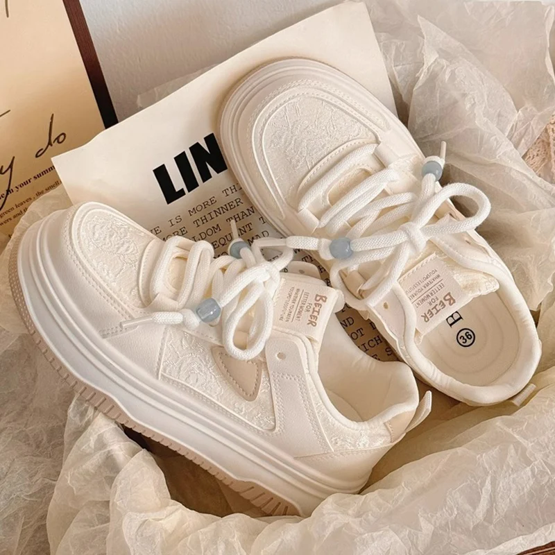 Женская обувь на платформе Осенние повседневные женские кроссовки женская