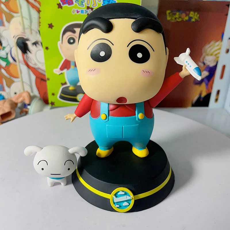 

Аниме Crayon Shin-chan экшн-Фигурки игрушки кавайная кукла манга фигурка Коллекционная модель орнамент периферийный подарок для детей
