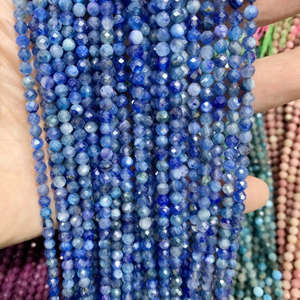 Аксессуары для рукоделия цирконий гранат хризоколла сделай сам Синий Кианит