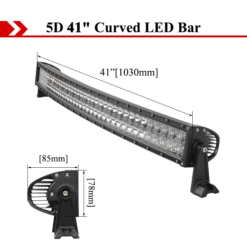 

5D автомобиль грузовик прямой изогнутый вспомогательный светодиодный светильник внедорожник 4x4 трактор на крыше точечный светильник для 4wd ATV Jeep Lorry Van