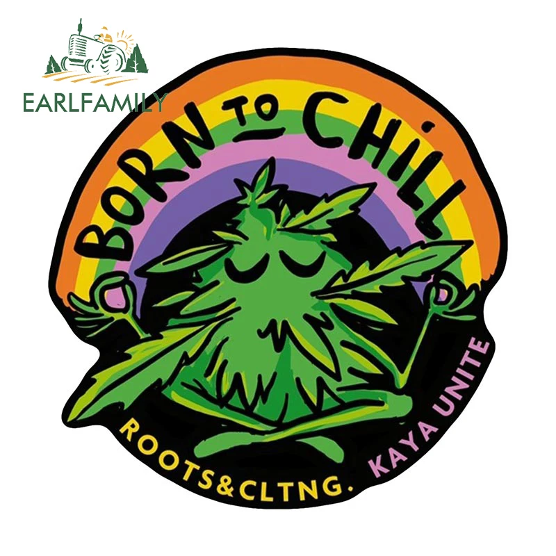 

EARLFAMILY 13 см x 12,9 см для новорожденных, автомобильные наклейки, солнцезащитные модные наклейки, виниловые наклейки с окклюзией и царапинами для стайлинга автомобиля