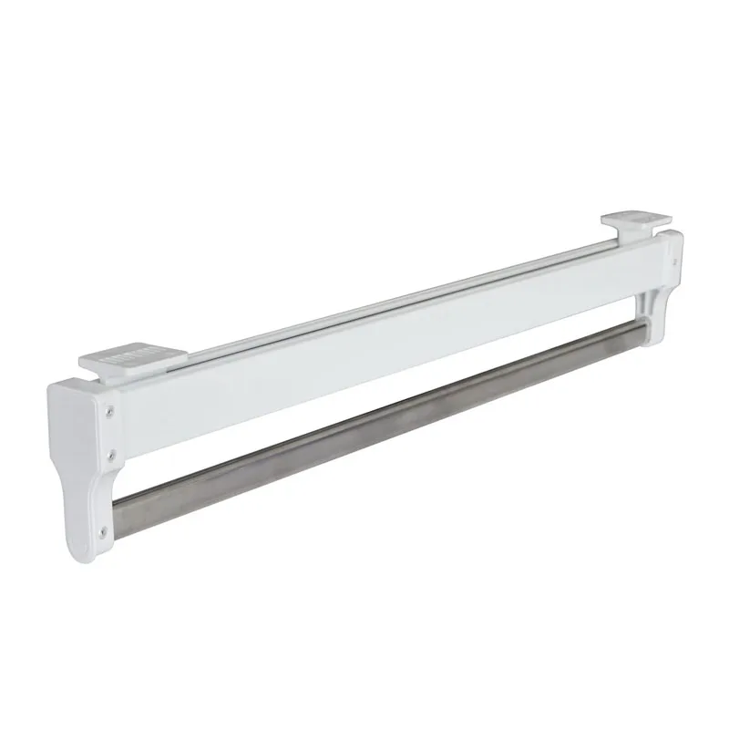 

21,6 дюйма выдвижная вешалка для шкафа для костюма, Регулируемая Вешалка для одежды, верхнее крепление, вешалка для шкафа, стойка с шарикоподшипником, тяжелая скользящая вешалка