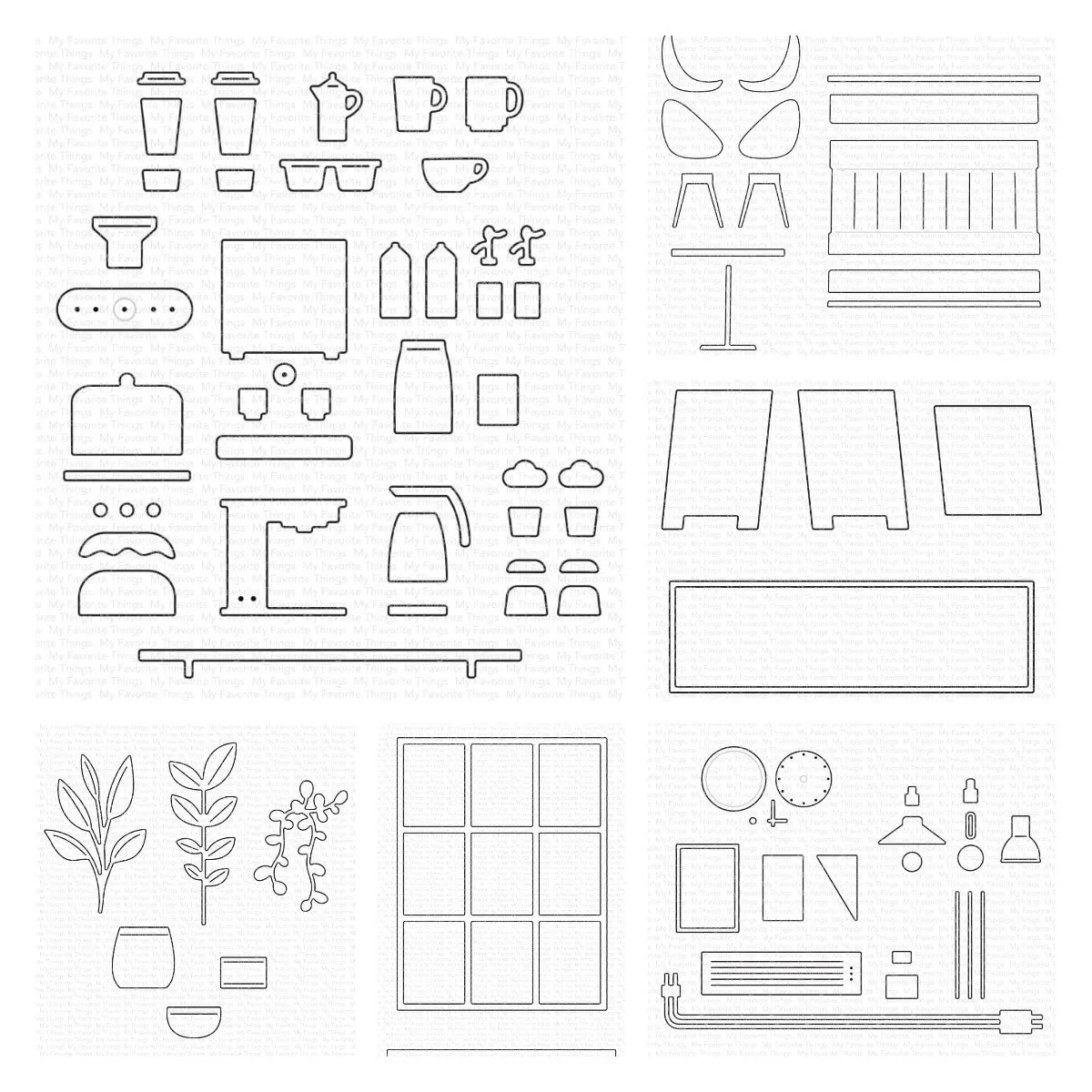 

2022 New Arrival Bar Coffee Machine Metal Cutting Dies For Diy Scrapbooking Crafts Maker Photo Album Template Handmade