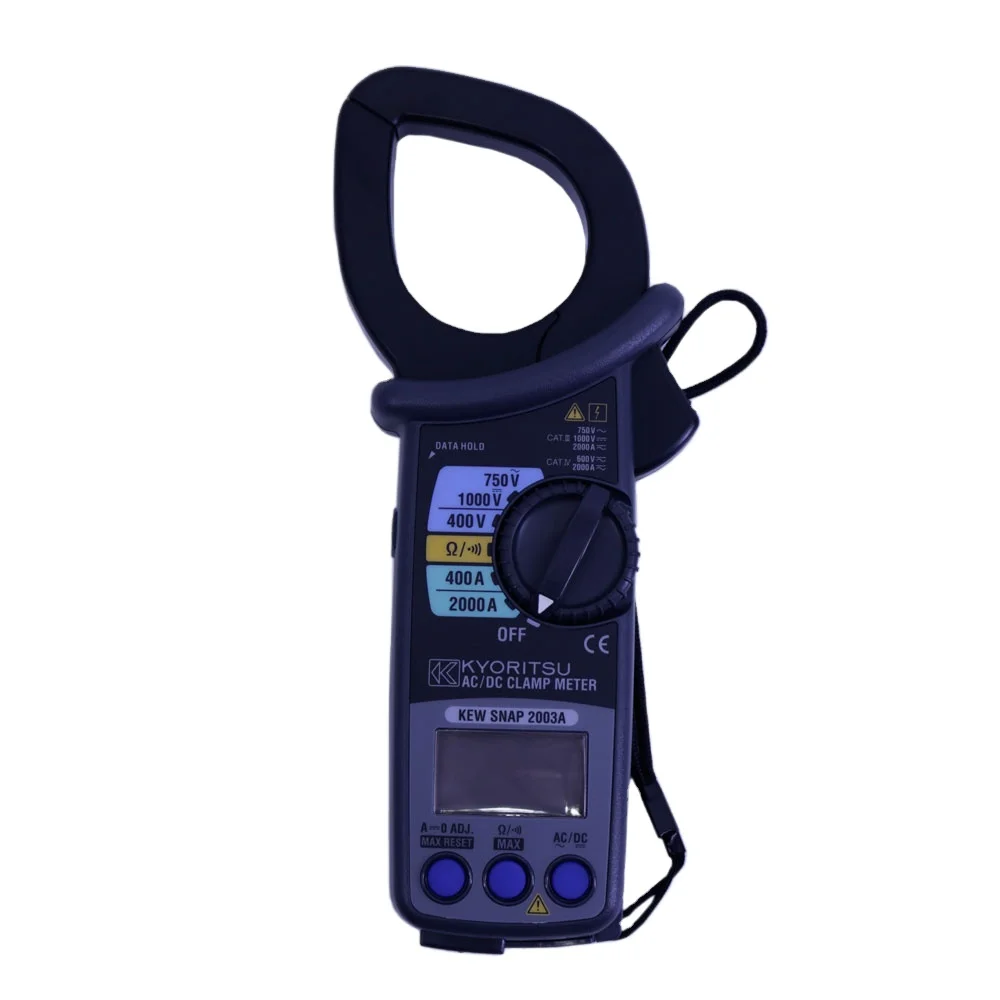 

Kyoritsu KEW 2003A AC/DC Digital Clamp Meter AC and DC Current Tester Kyoritsu 2003A