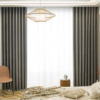 thick belgian curtains for living room dining bedroom velvet high blackout curtain literary bb hotel blackout luxury