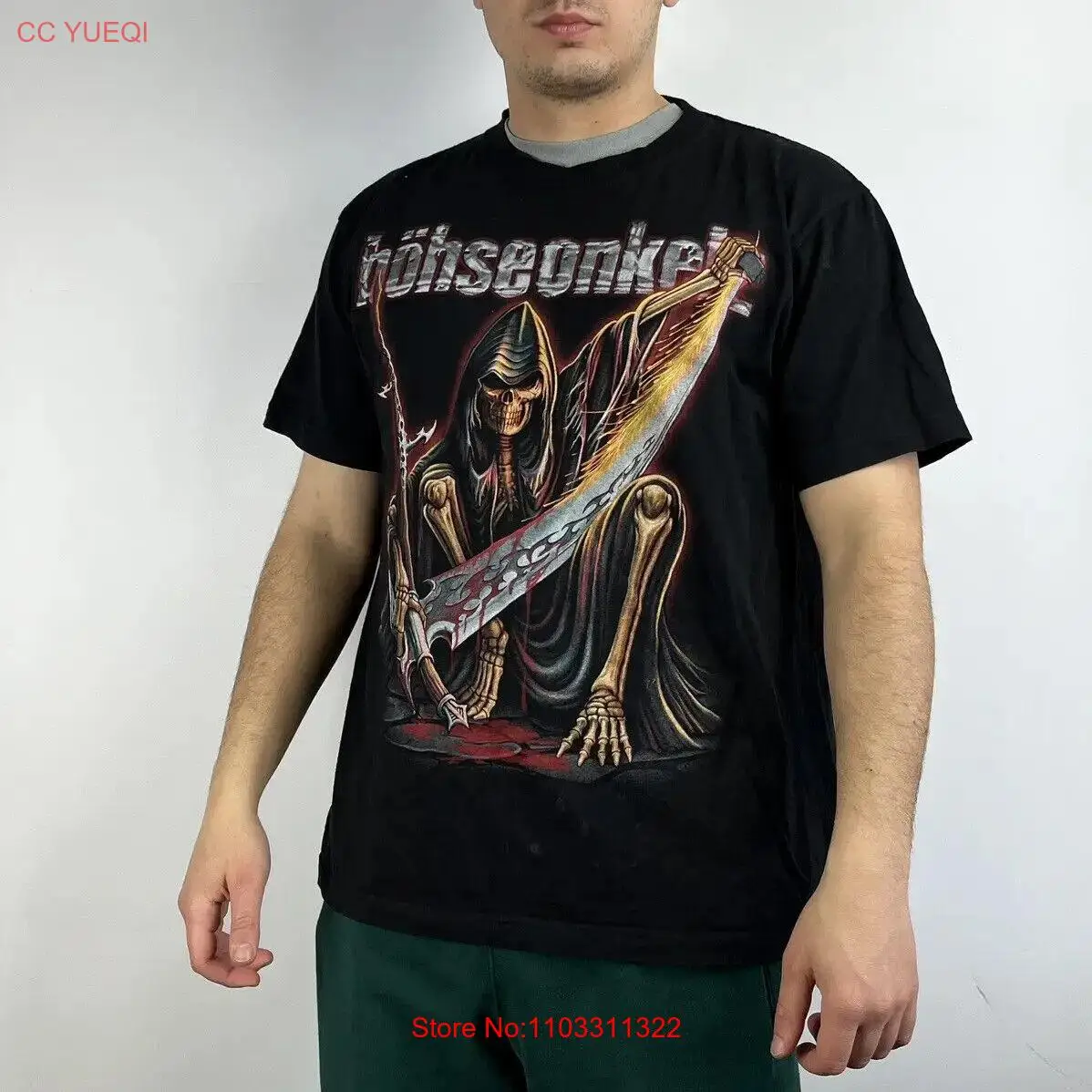 Винтажная Футболка Bohseonkelz большие размеры