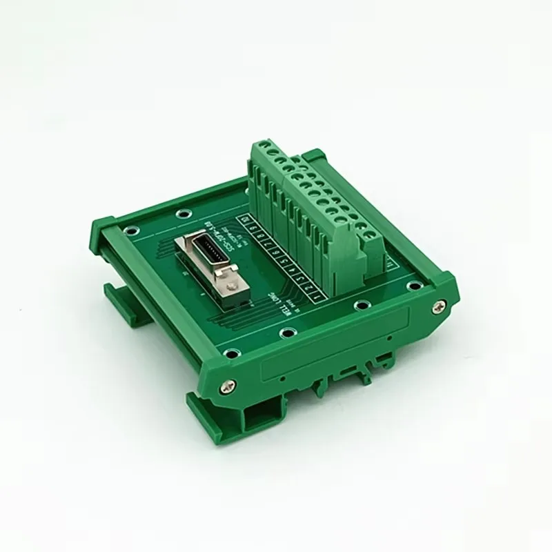 Интерфейсный модуль для монтажа на DIN-рейку коммутационная плата SCSI 20P MDR