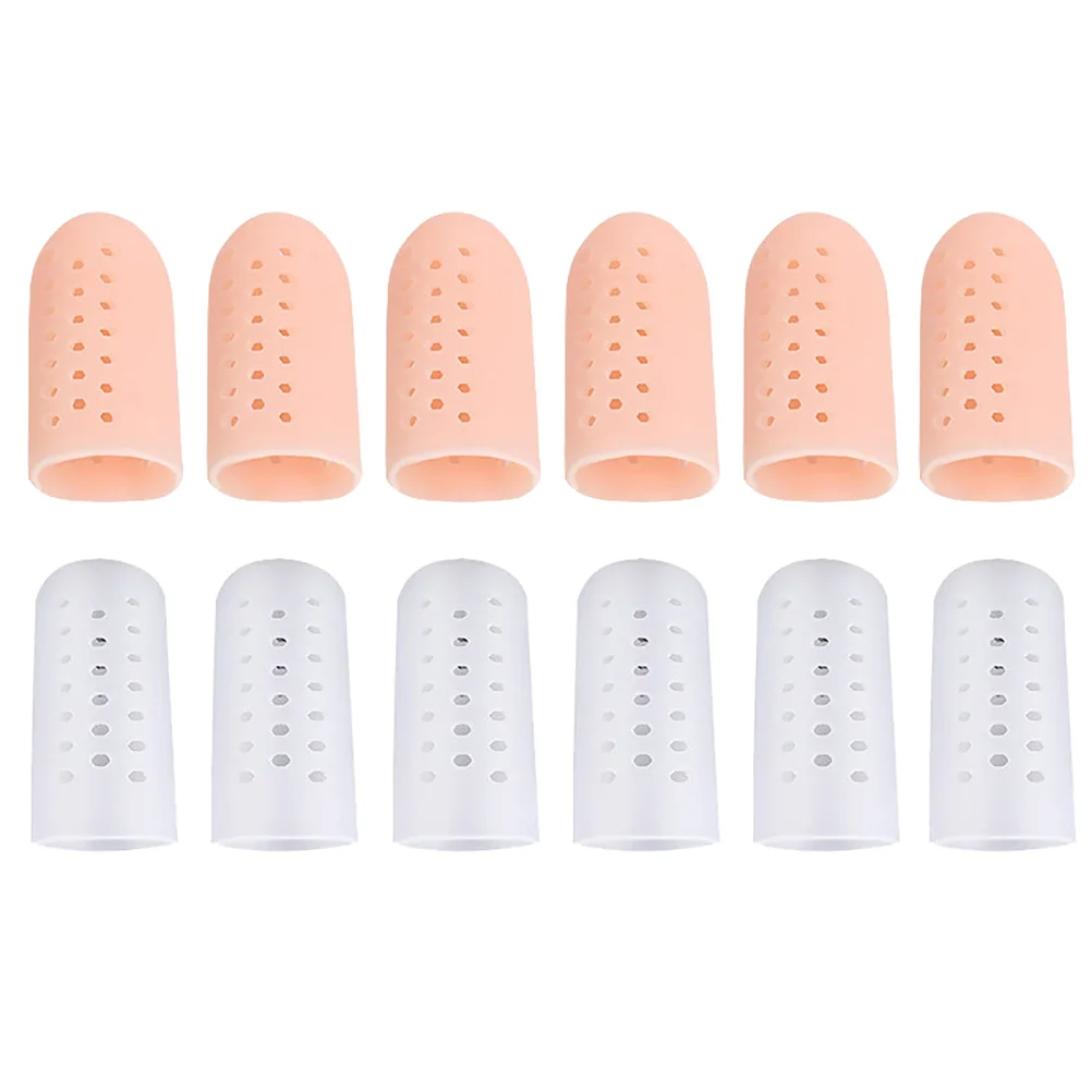 

Toe Covers Caps Toes Protectorsleeves Protectionprotectors Breathable Silicone Corn Ingrown Casesguards Sleeve Cushions Holes