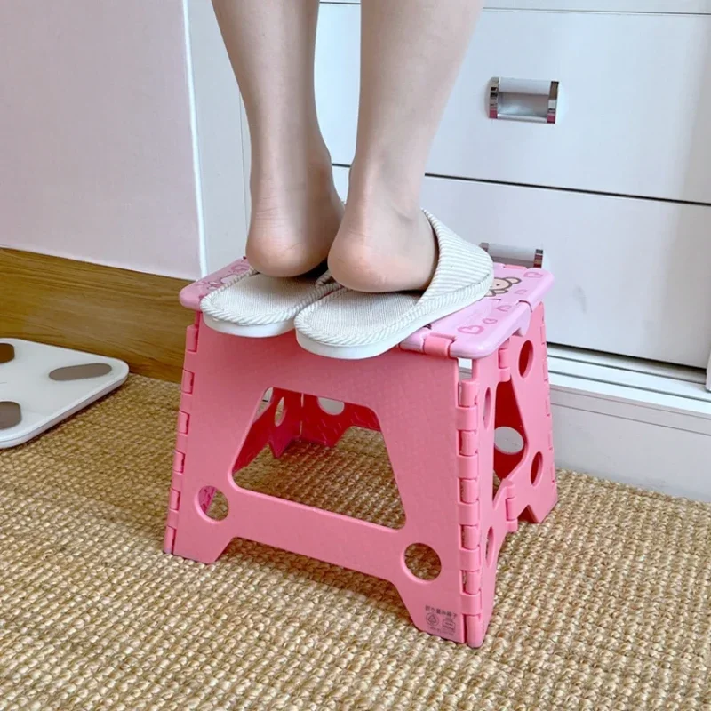 Табурет для спальни детский нескользящий портативный офисный компактный