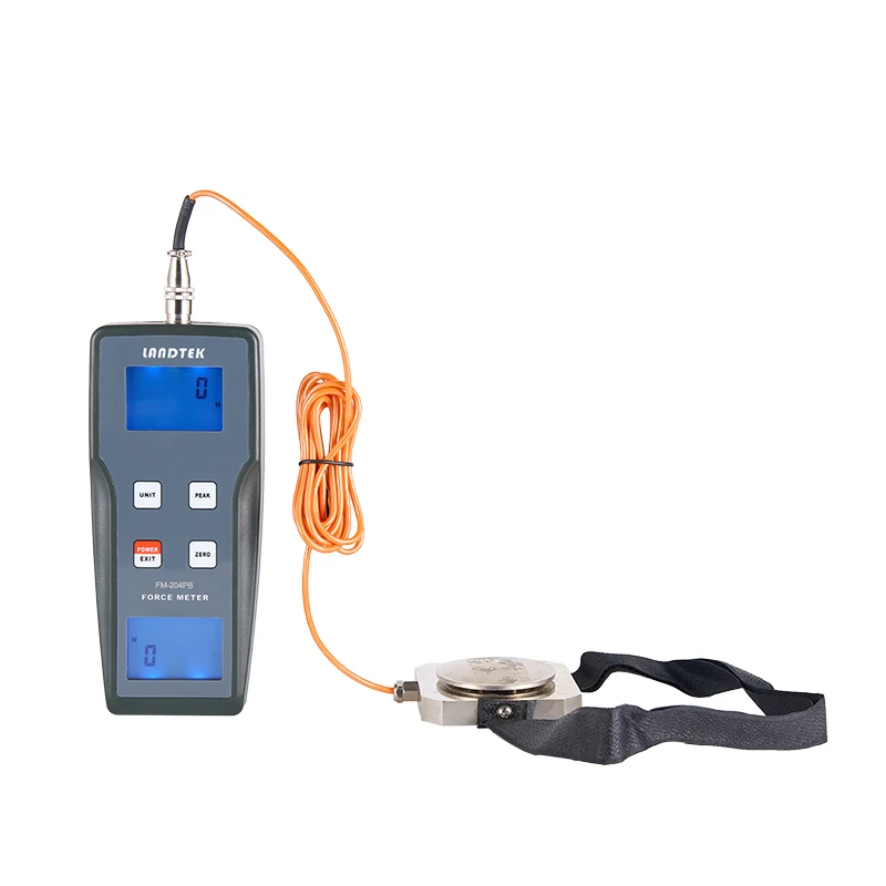 Фото FM-204PB Измеритель силы тормоза автомобиля 100 кгс 1000 Н 220 фунтов Цифровой датчик силы педали Тестер силы управления №4