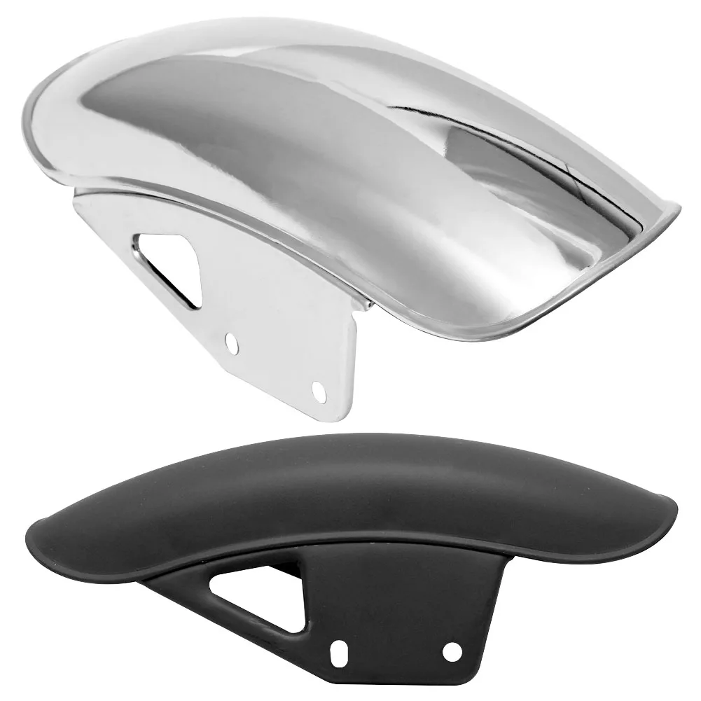 Защита от брызг и защитное колесо для мотоциклов Для Suzuki GN125 GN250 хромированная