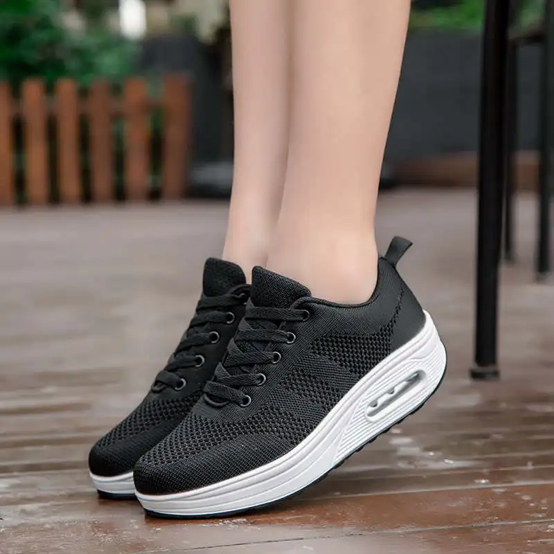 

Low-Top Sport Sneakers Woman Height Increase Women's Running Shoes Women's Sports Shoes Brands Sneakers Women Sneakers Tennis