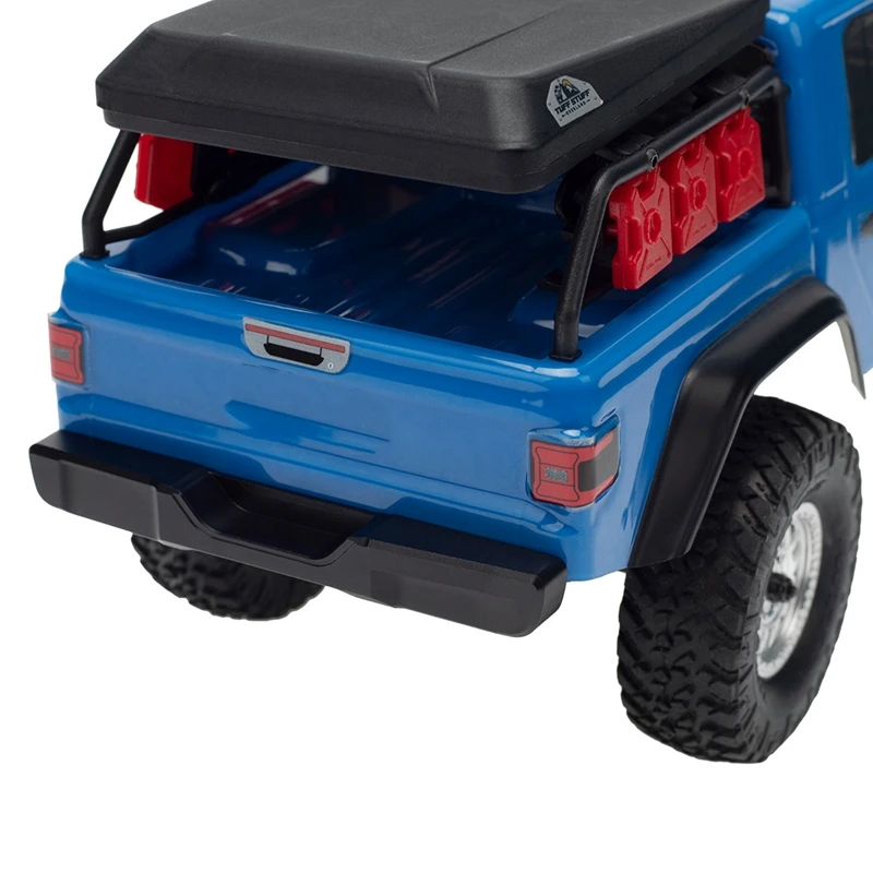 Metal Front And Rear Bumper With LED Light For Axial SCX24 Jeep Gladiator AXI00005 JLU AXI00002 1/24 RC Crawler Upgrades