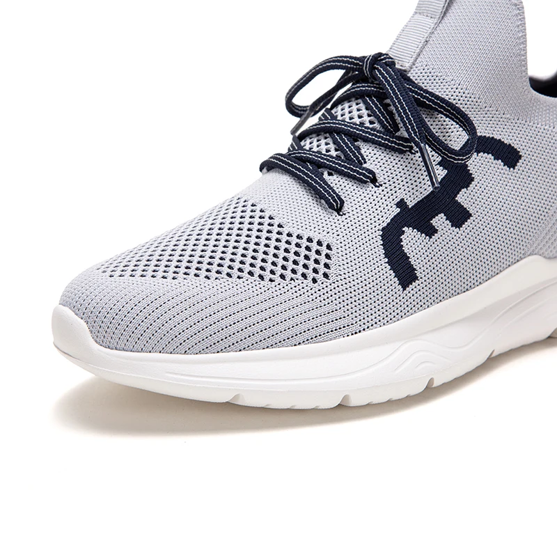 Woman's CHCH Sneakers Black Breathable Mesh Tennis Shoes Protective Ankle Running Shoes Classic Lace Up Sneakers Free Shipping