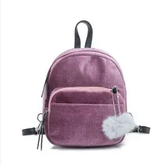 

The New Korean Version Of Gold Velvet Fashion Backpack Female Travel Backpack