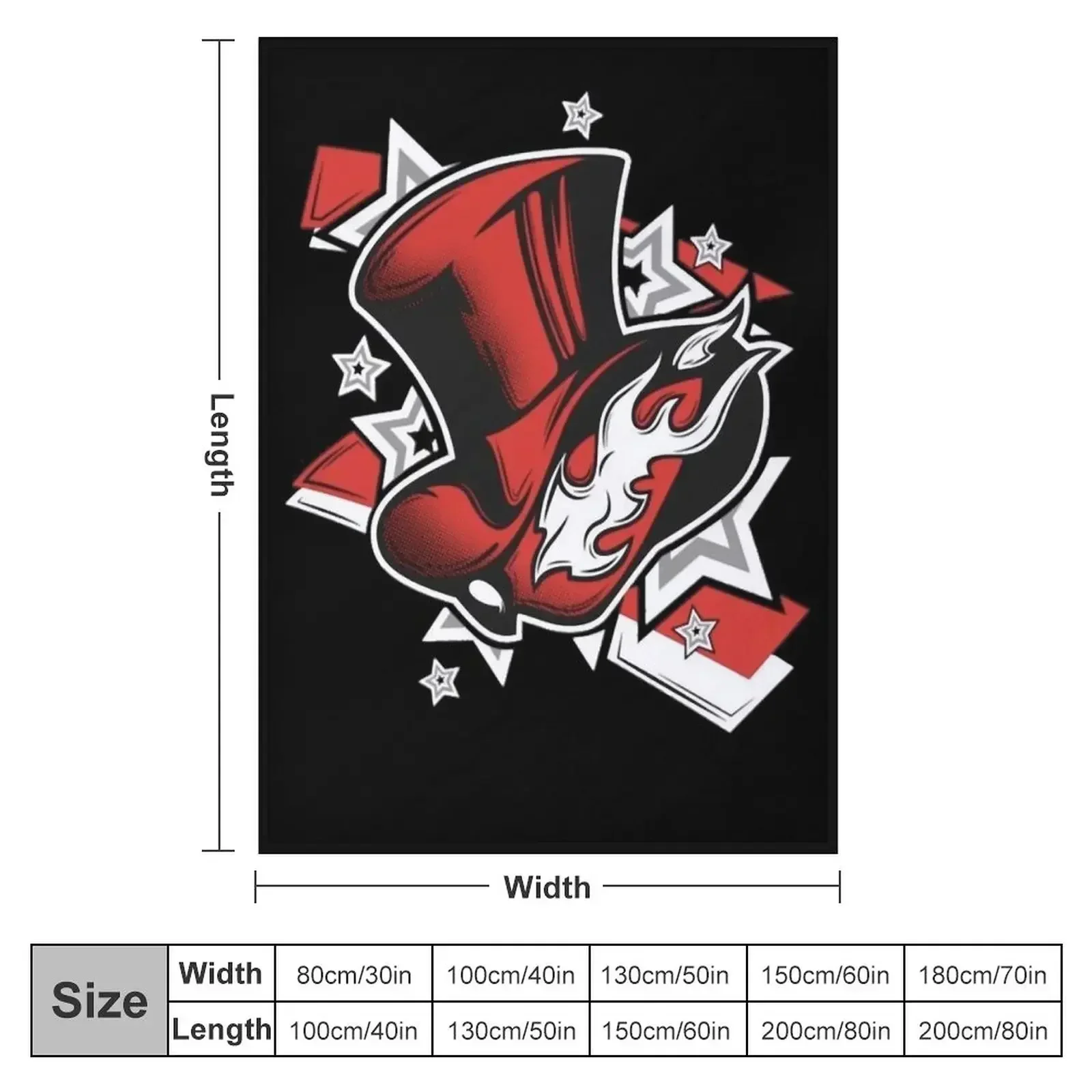 Новое одеяло Persona 5 Royal The P.hantom тонкие забавные подарочные одеяла