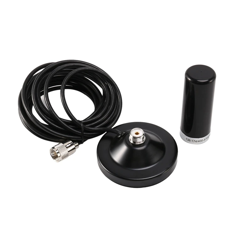 

144 МГц телефон Радио Walkie Talkie короткая антенна с магнитной основой для авто радио