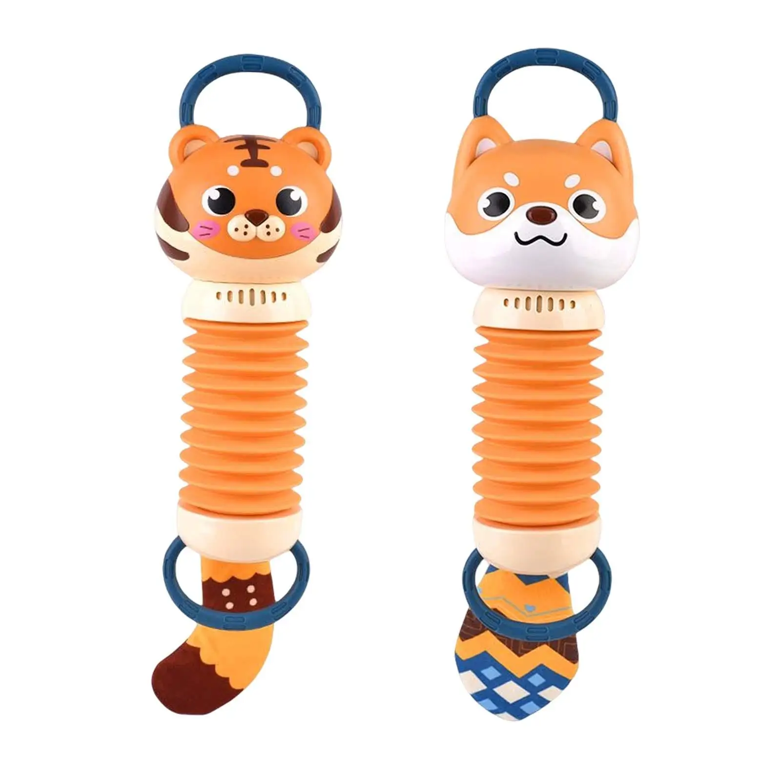 

Cartoon Baby Accordion Toy Developmental Rattles Toys Soft Infants