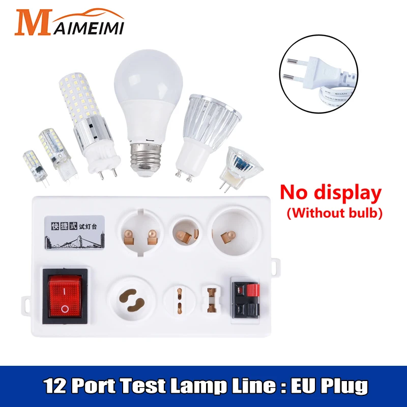 

Тестер ламп RYSJM для E27, B22, E14