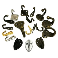 12356pcs vintage bronze single prong hooks wall door bath coat hanger kitchen handbag for hanging hook 4926mm