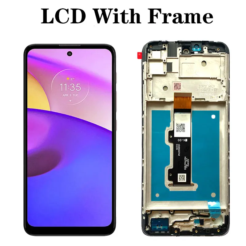 Дисплей 6,5 дюймов Original E40 LCD для Motorola Moto XT2159-3 XT2159-4 с рамкой, сенсорным панелем Digitizer Glass Sensor.