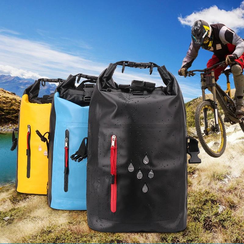 25L 500D PVC Waterproof Dry Bag Backpack Outdoor Duffel Rafting Gym Sports Camping Drybag Trekking Watertight Kayak Hermetic Bag