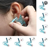 healthy safety sterile disposable ear nose piercing gun ear piercer tool stainless steel metal stud earring fashion jewelry set