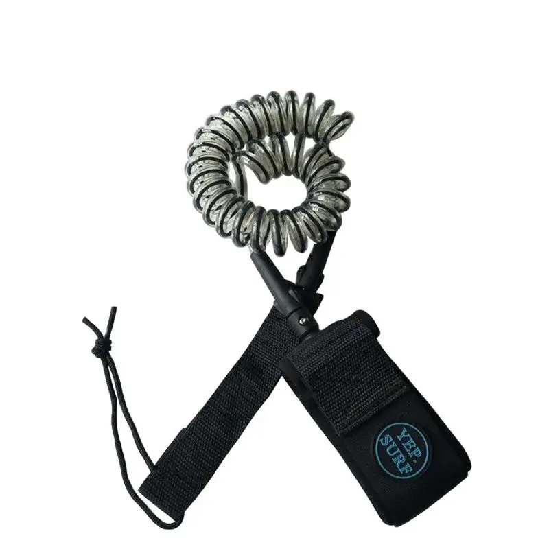 

Поводок для доски для серфинга 10 футов 7 мм, спиральный поводок, новый дизайн, поводок для доски для серфинга, поводок для серфинга