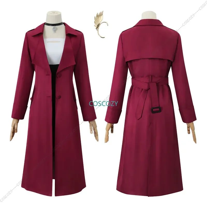 Костюм для косплея красного цвета из аниме Красная звезда