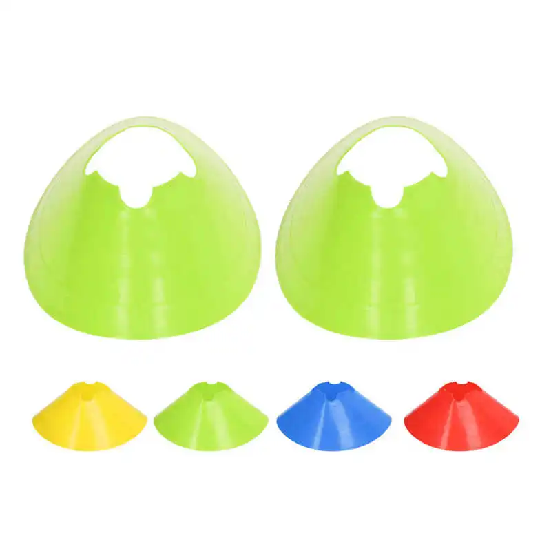 

Sports Disc Cone Markers Tear Resistant PE Soccer Disc Cones for Basketball