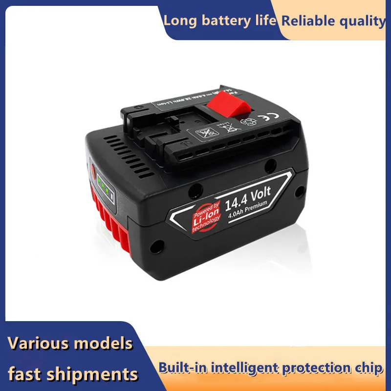 

Replace Bosch14.4V/18V BAT614 BAT607 Power Tool Accessories Rechargeable Battery Hand Drill Lithium Battery
