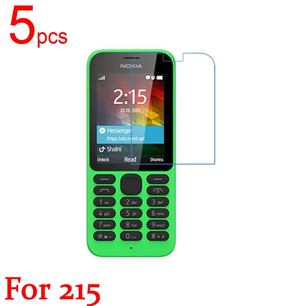 

5pcs Ultra Clear/Matte/Nano anti-Explosion LCD Screen Protector Film Cover For Nokia 225 215 515 dedicated Protective Film