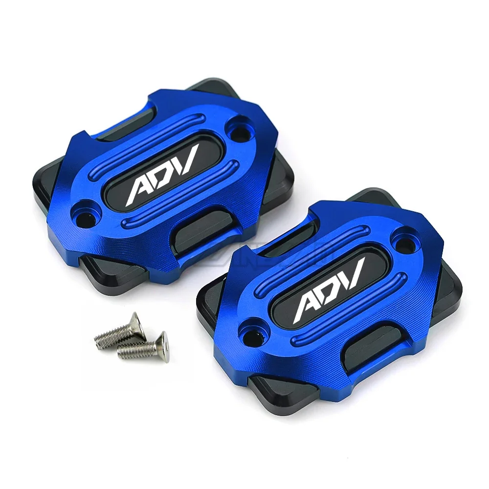 

ADV мотоциклетные тормоза топливного масла колпачок главный цилиндр крышка CNC алюминиевые аксессуары для HONDA ADV150 ADV160 2019-2022