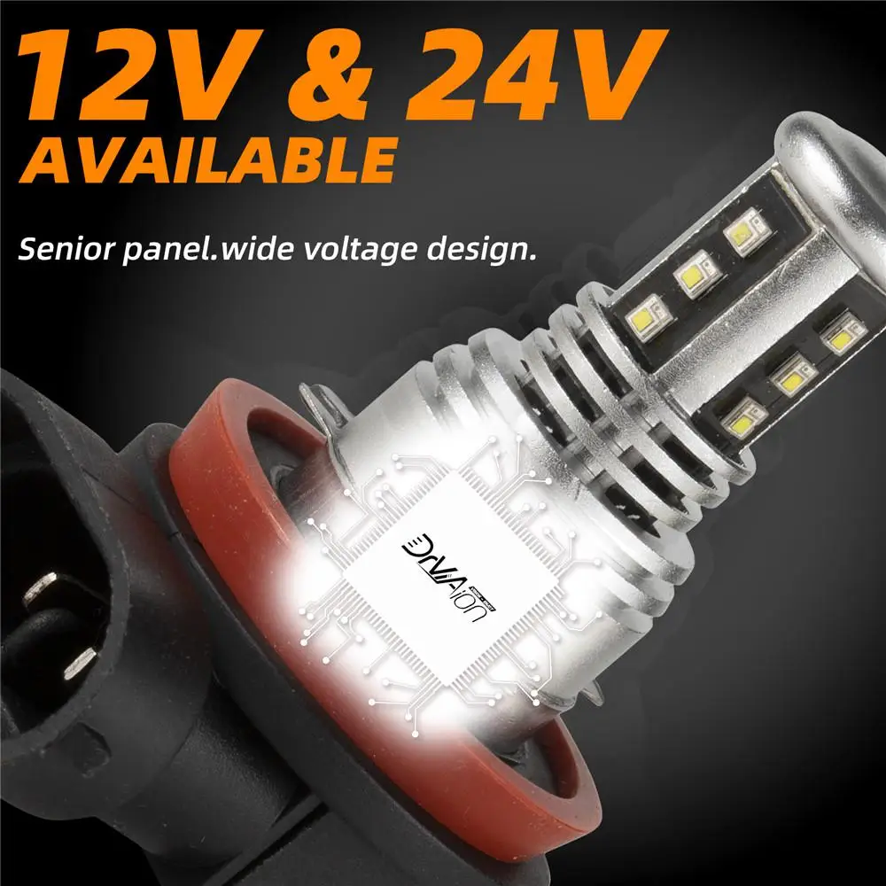 

Лампы светодиодные 2xH7 H11 9006 70W 6000K 9005 лм, 9006 / H10