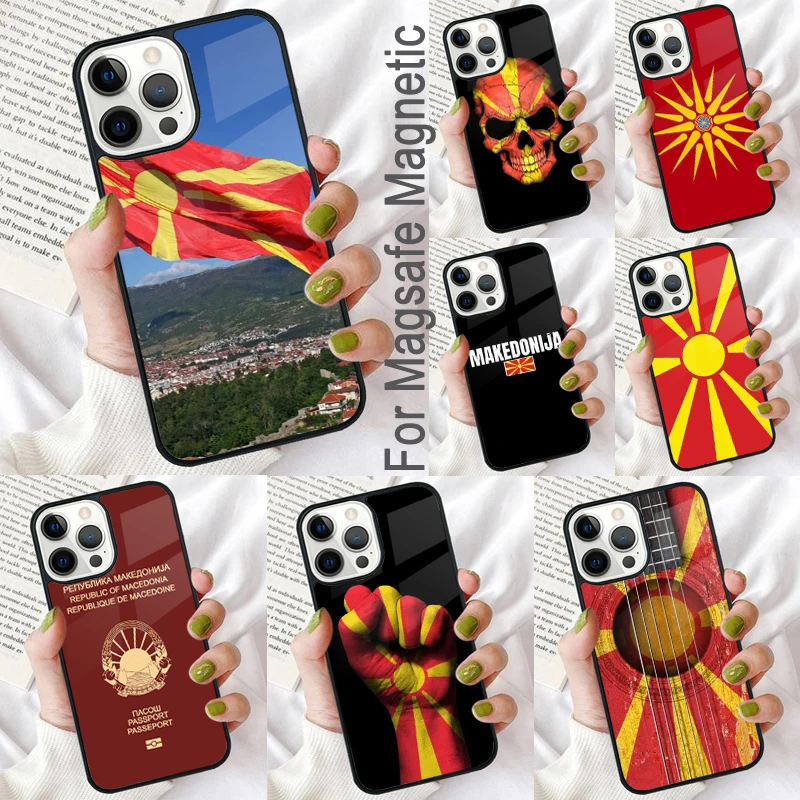 Мягкий Магнитный чехол для iPhone 16 Promax 15 Pro 13 14 Plus 11 12 Mini MagSafe