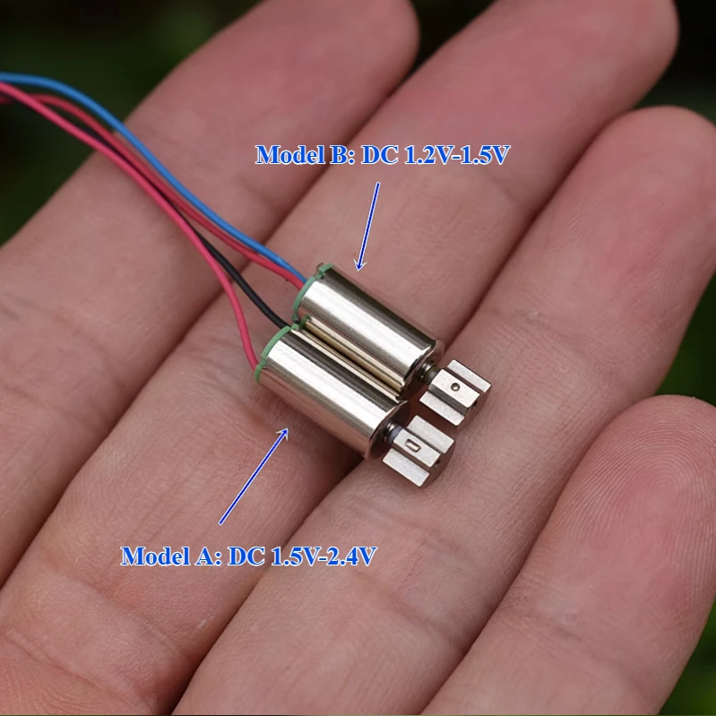 

1 шт. 6 мм * 12 мм без сердечника вибрационный двигатель постоянного тока 1,2 В 1,5 В 2,4 В с эксцентриковым колесом из вольфрамовой стали для игрушечного массажера для зубной щетки
