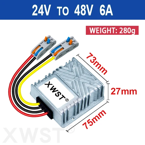 

XWST Преобразователь постоянного тока 24В в 36В/48В