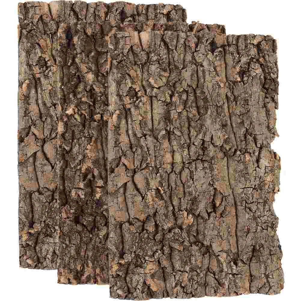 

Bark Reptile Tree Climbing Cork Habitat Mat Terrarium Platform Tank Natural Decor Place Hiding Snake Backdrop Background