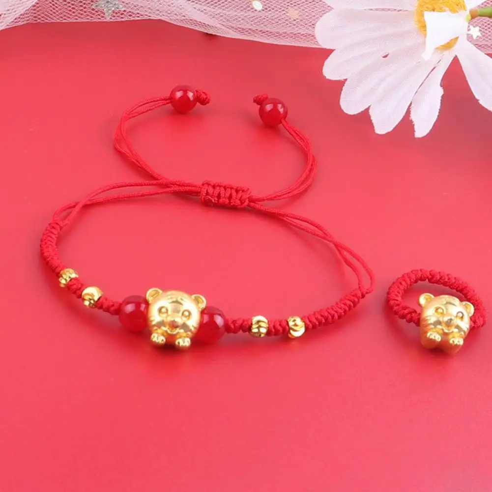 2022 китайский новый год тигр транспортировка бусин ручной работы подарок для