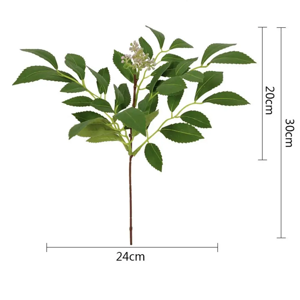 

Искусственные листья эвкалипта шелк 10 шт.