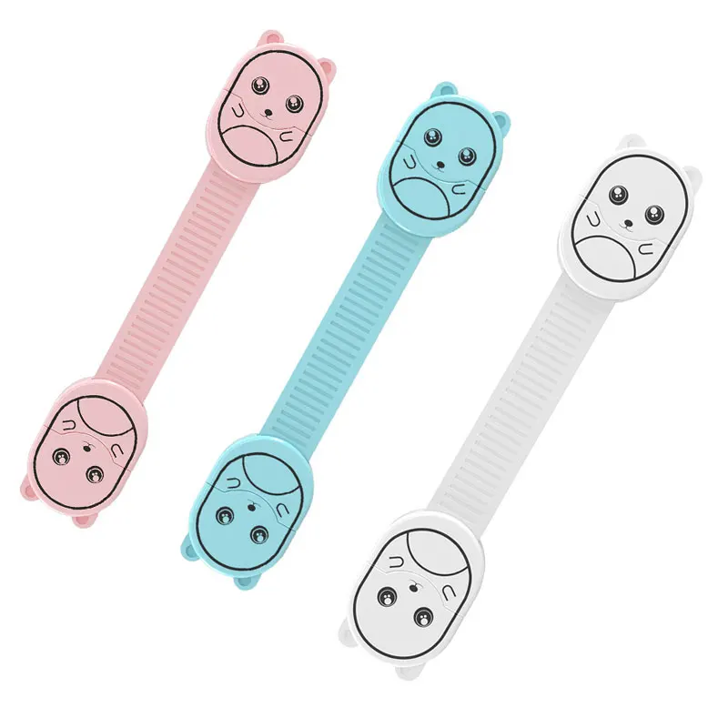 

Child protection drawer lock cabinet door refrigerator lock buckle baby anti-open anti-pinch hand baby safety lock